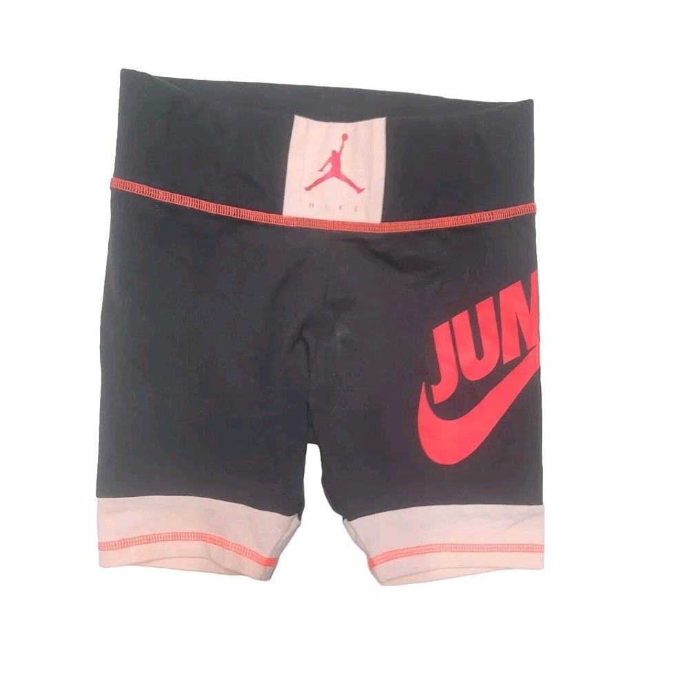 Big Kids Girls Jordan Jumpman Bike Shorts Size M  Color Black,‎ Pink, and Gym